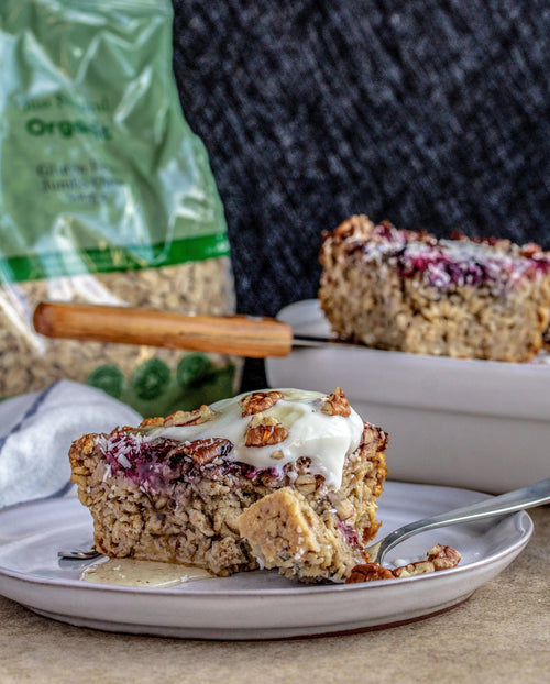 Berry-Baked-Oats Just Natural
