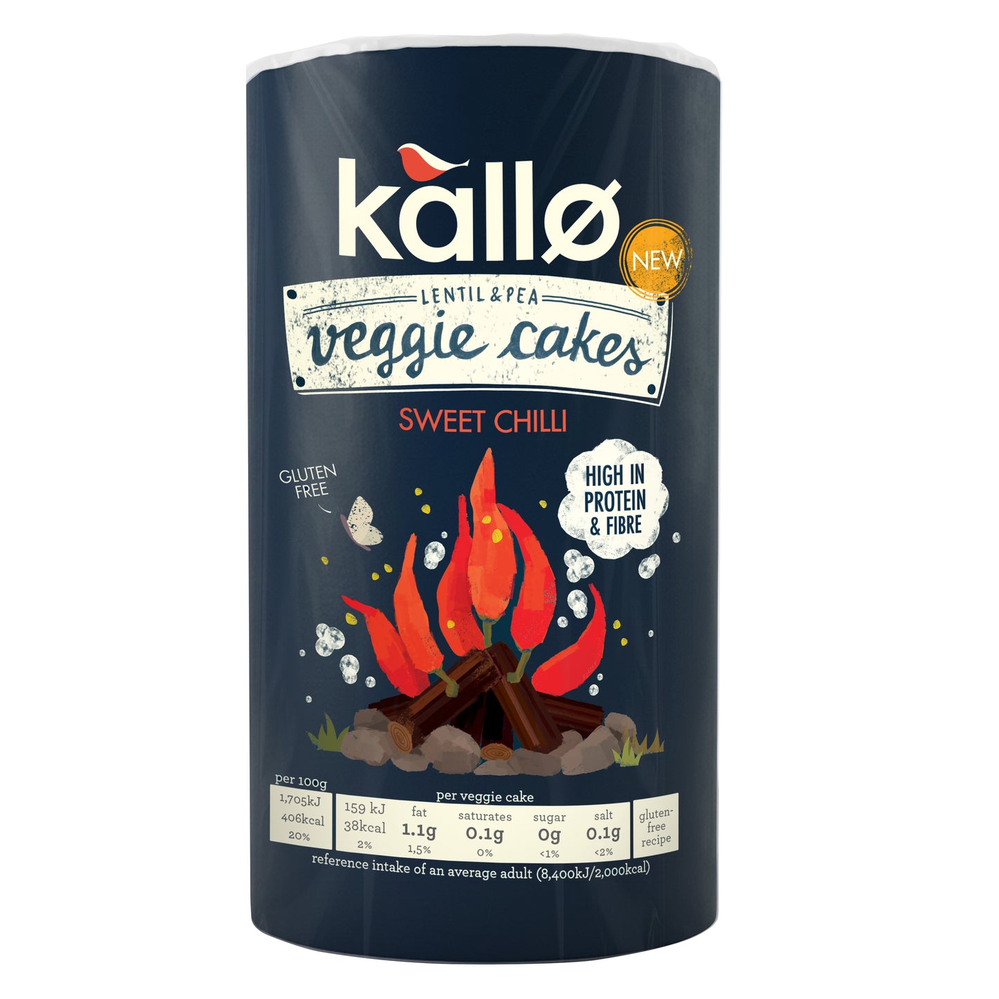 Sweet Chilli Veggie Cakes 122 g