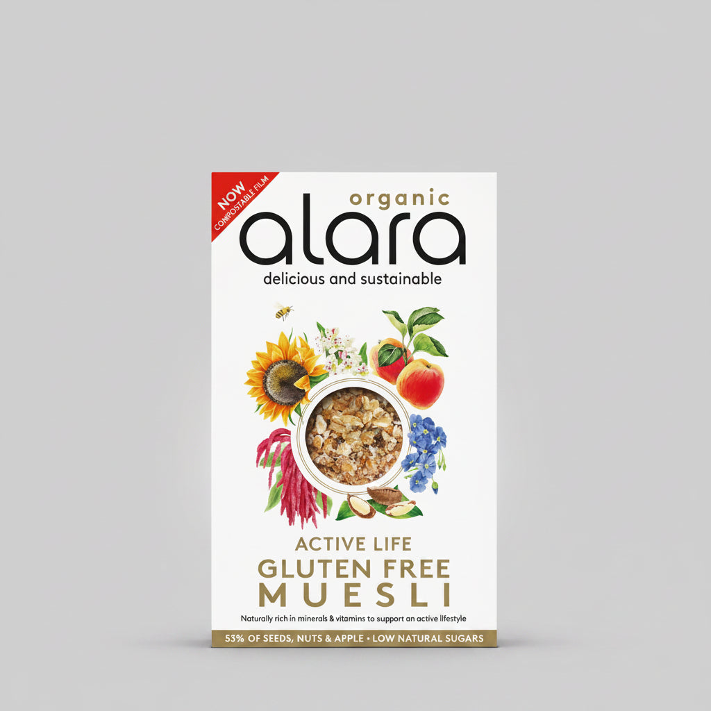 Gluten Free Active Life Organic Muesli 250g - Just Natural