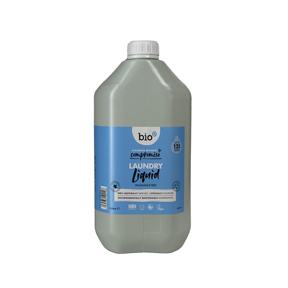 Fragrance Free Laundry Liquid - 5 litre - Just Natural