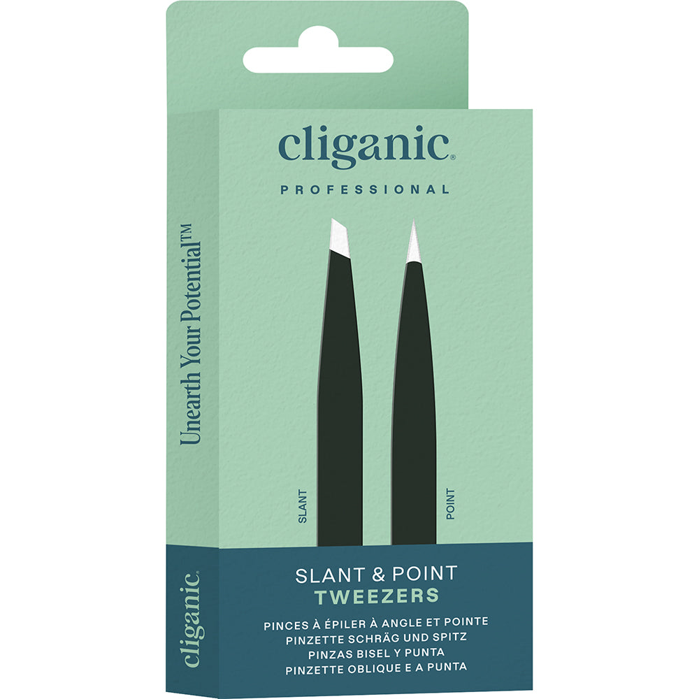 Cliganic Cliganic Tweezers Set 1 box