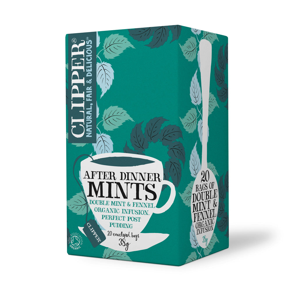 Organic After Dinner Mints Double Mint Infusion 20 bags - Just Natural