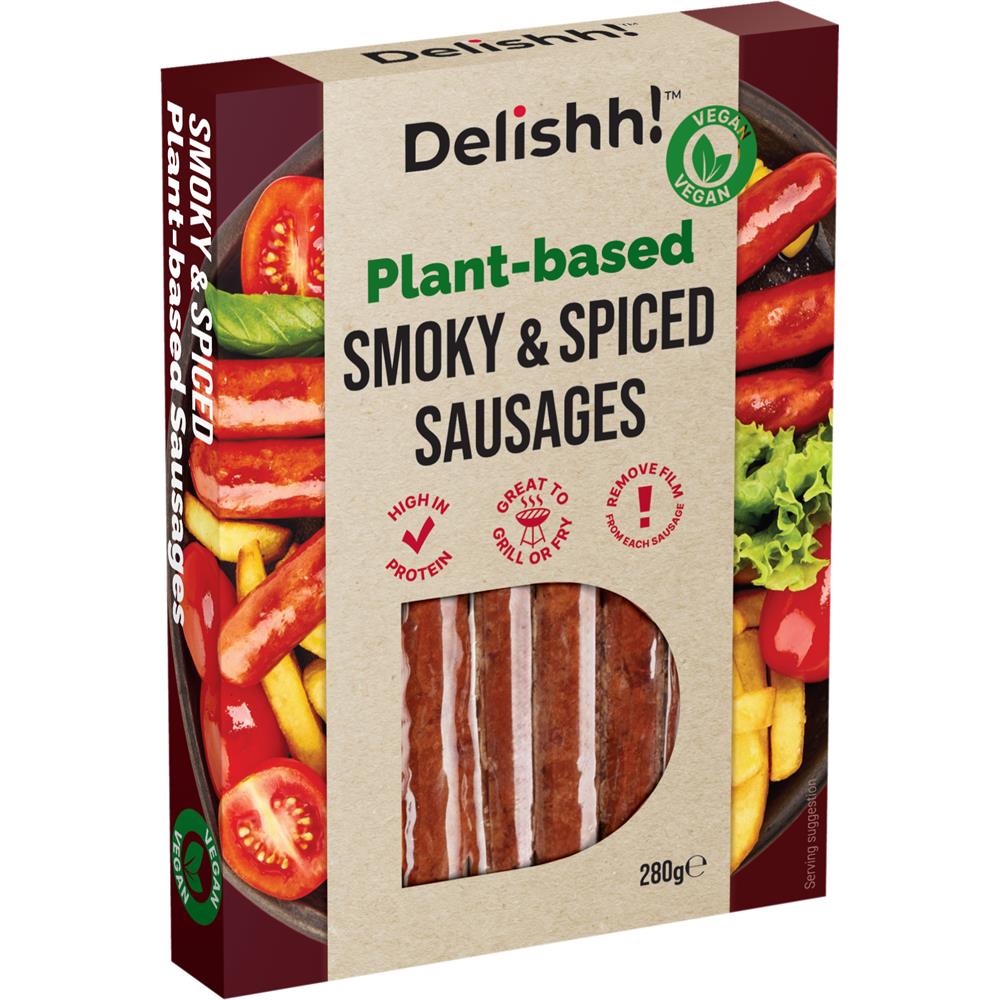 Smoky & Spiced Vegan Sausages 230 g