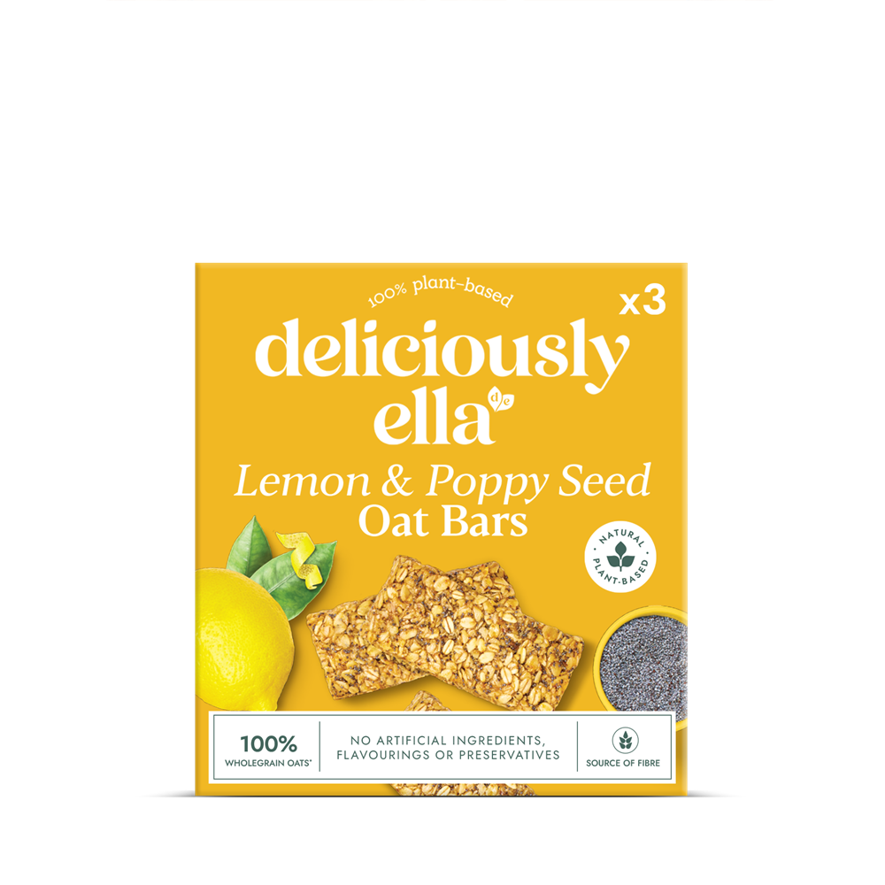 Lemon & Poppyseed Oat Bar Multipack (3 x 50g) - Just Natural