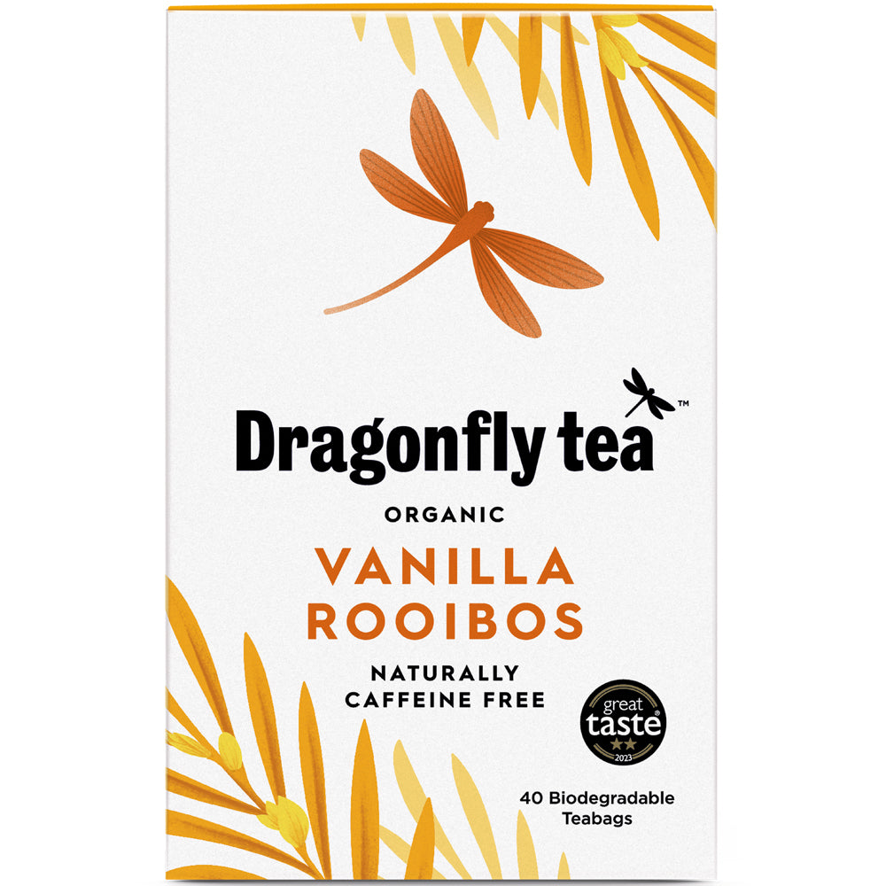 Organic Vanilla Rooibos Tea 40 teabags - Just Natural