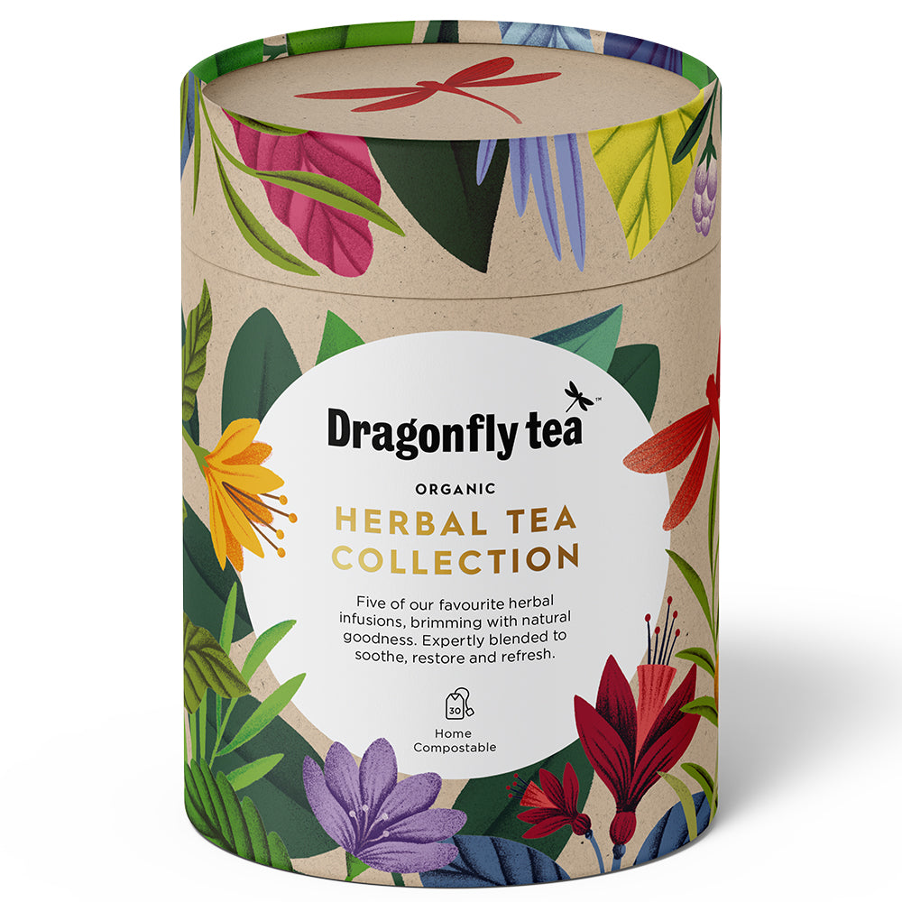 Dragonfly Tea Organic Herbal Tea Gift Collection 30bag