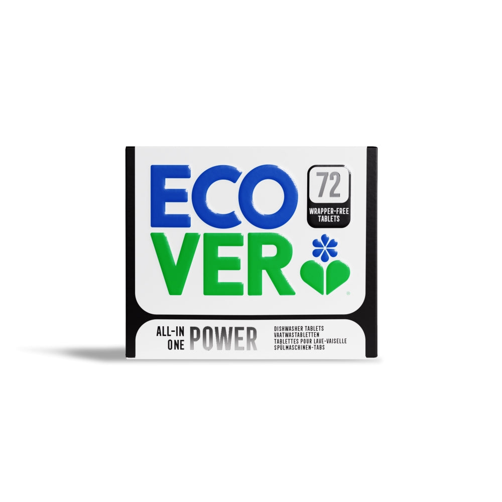 72 All in One Power Dishwasher Tablets 0.42kg - Just Natural