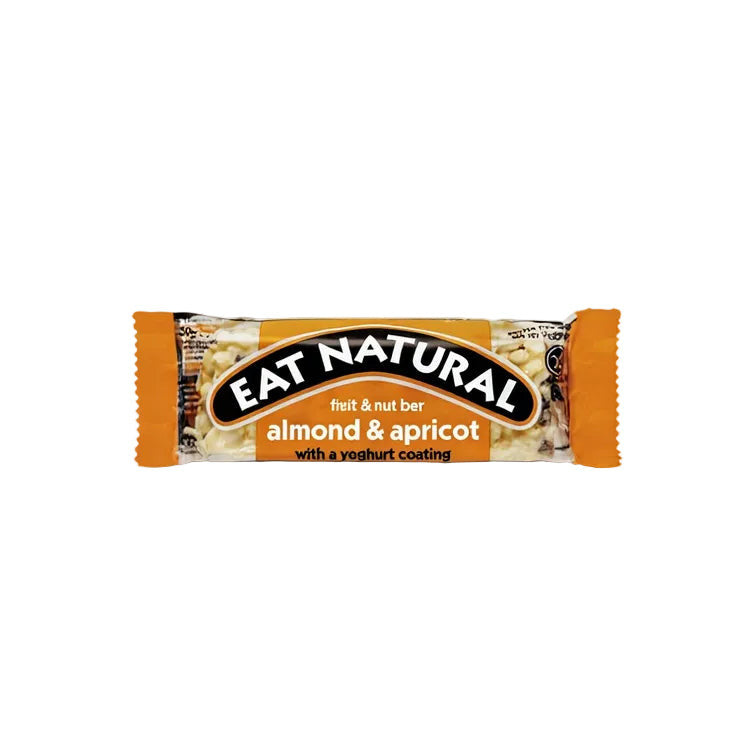 Eat Natural Almond & Apricot Bar with Yogurt Coating 40g