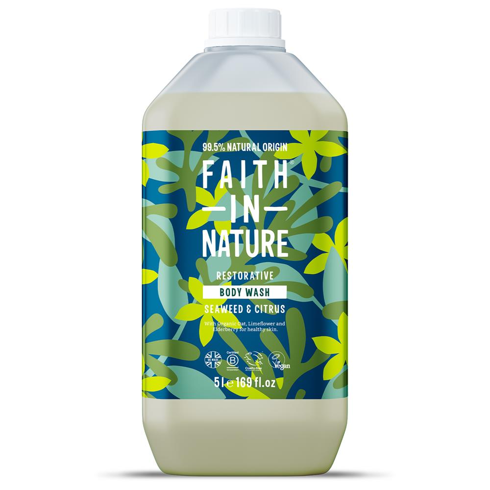 Seaweed & Citrus Body Wash 5Ltr - Just Natural