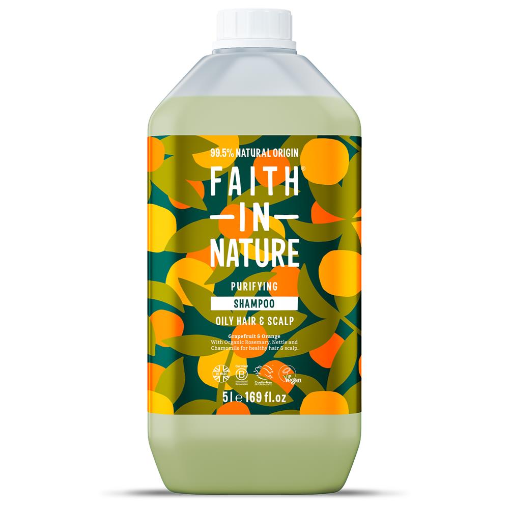 Grapefruit & Orange Shampoo 5 Litre - Just Natural