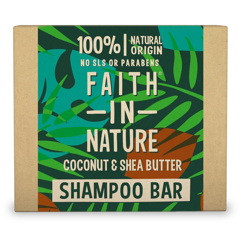 Shampoo Bar Coconut & Shea Butter 85gm - Just Natural