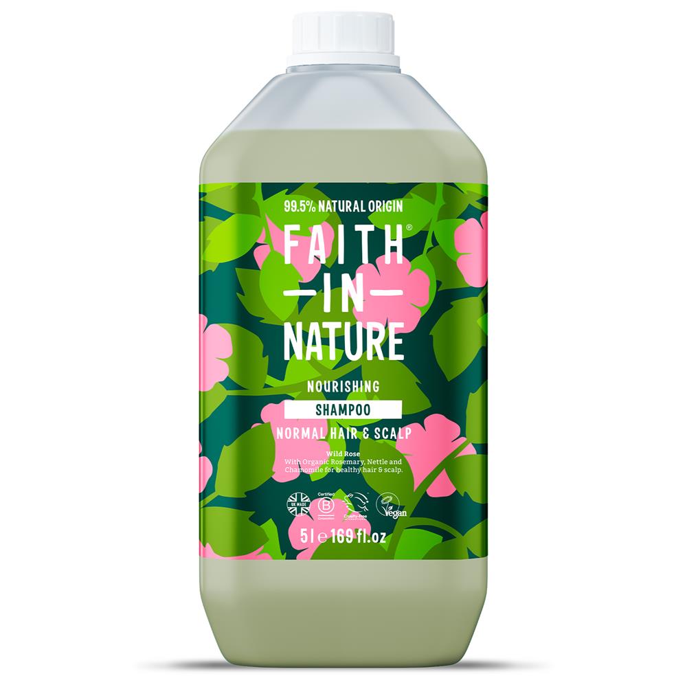Shampoo Wild Rose 5 Ltr - Just Natural