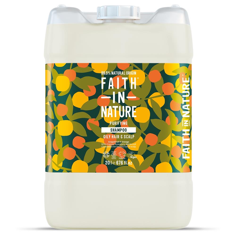 Shampoo Grapefruit & Orange 20 Litre - Just Natural