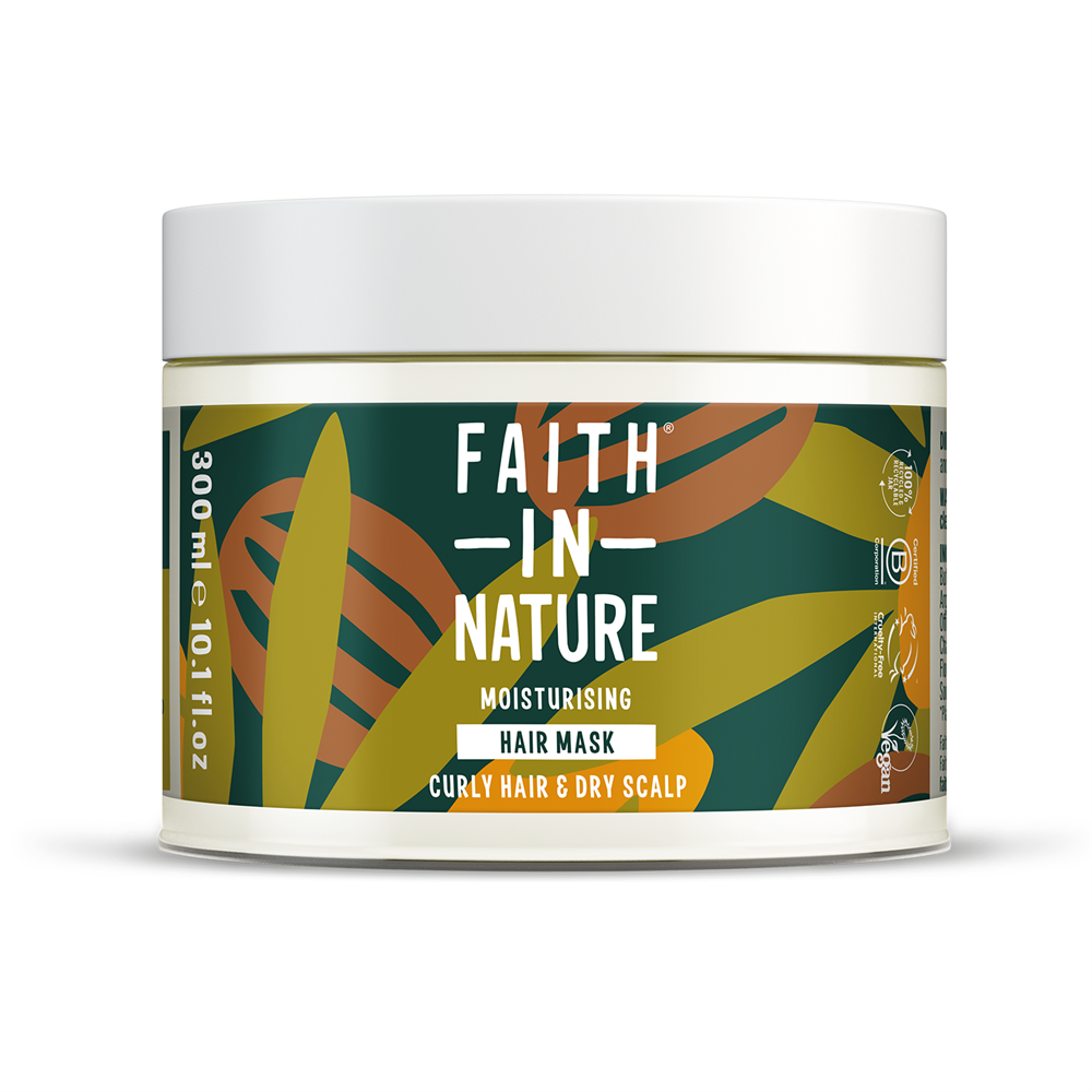 Shea & Argan Hair Mask 300ml - Just Natural