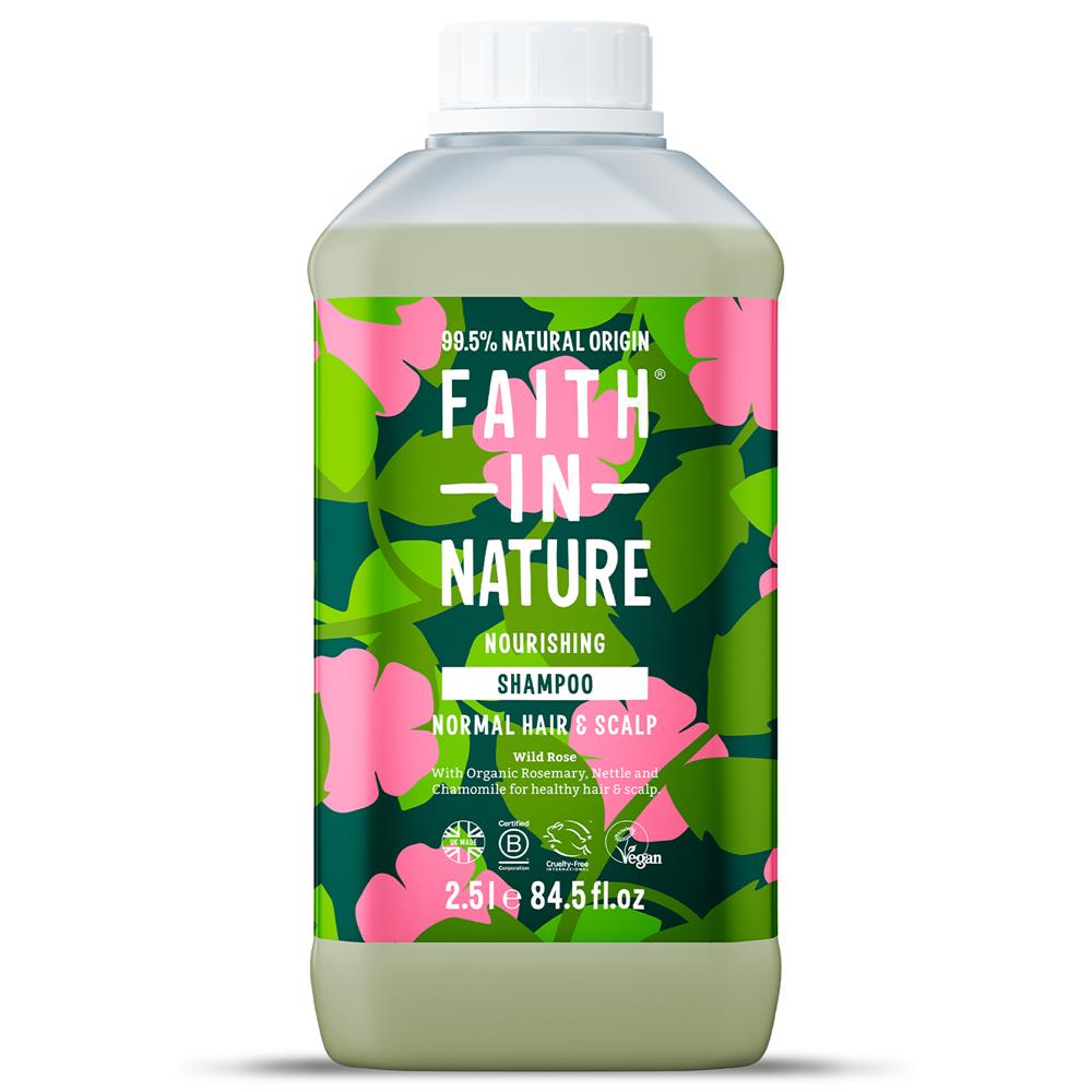 Wild Rose Shampoo 2.5ltr - Just Natural