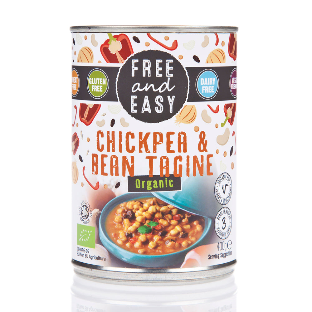 Organic Chickpea & Bean Tagin 400g