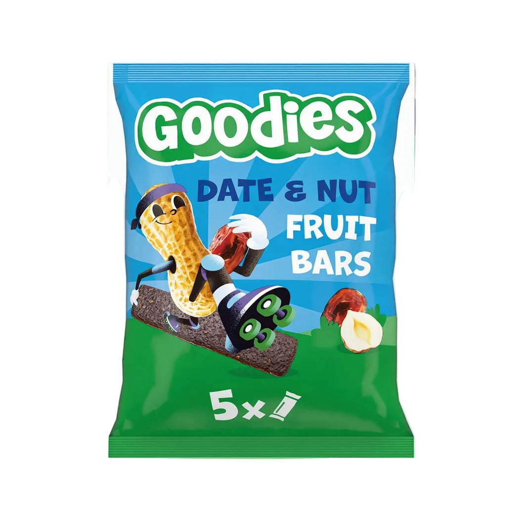 Goodies Kids Snack Date & Nuts Fruit Bars MP 5x20g