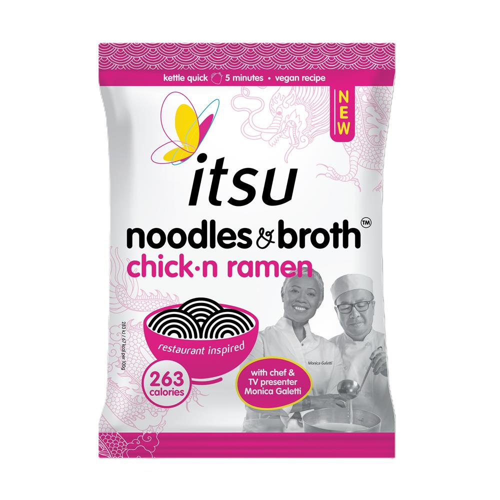 Itsu Chick'n Ramen Noodles & Broth 82 g