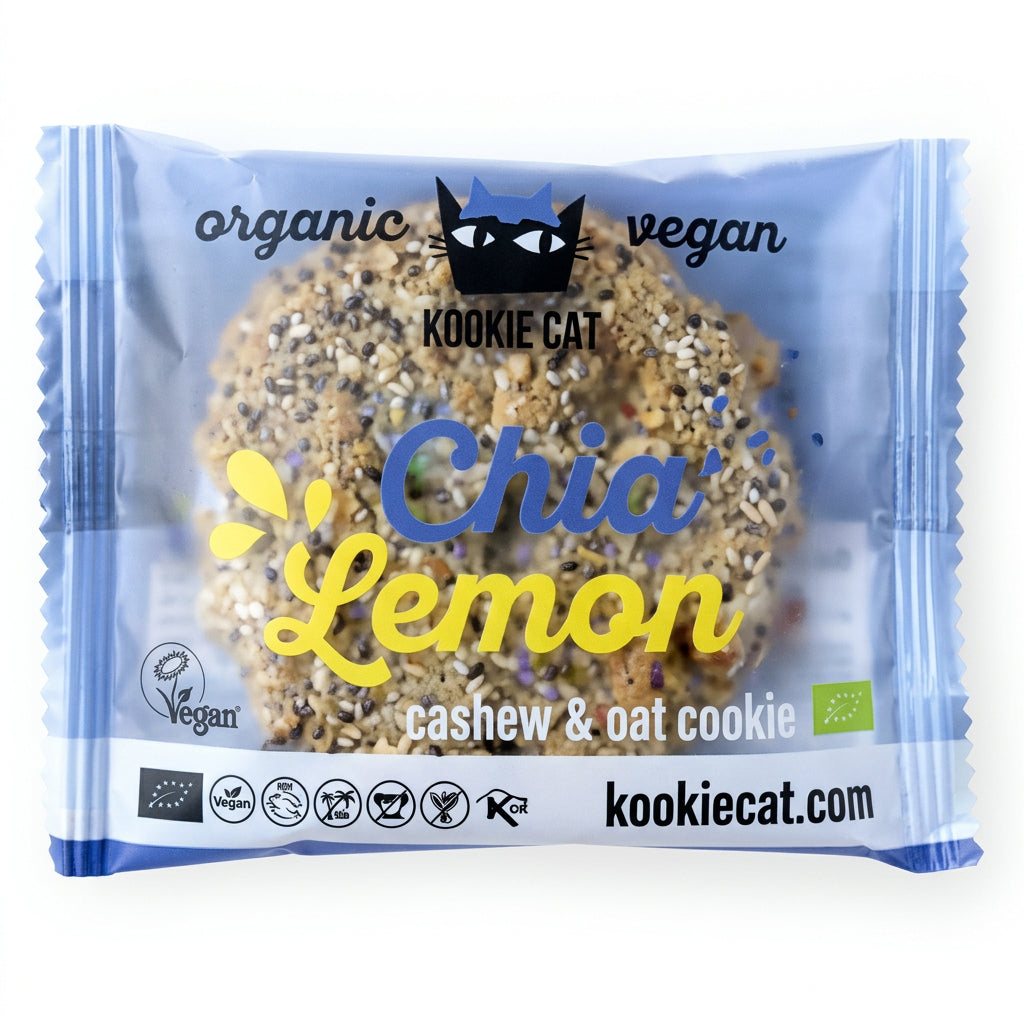 Chia & Lemon Cookie 55g