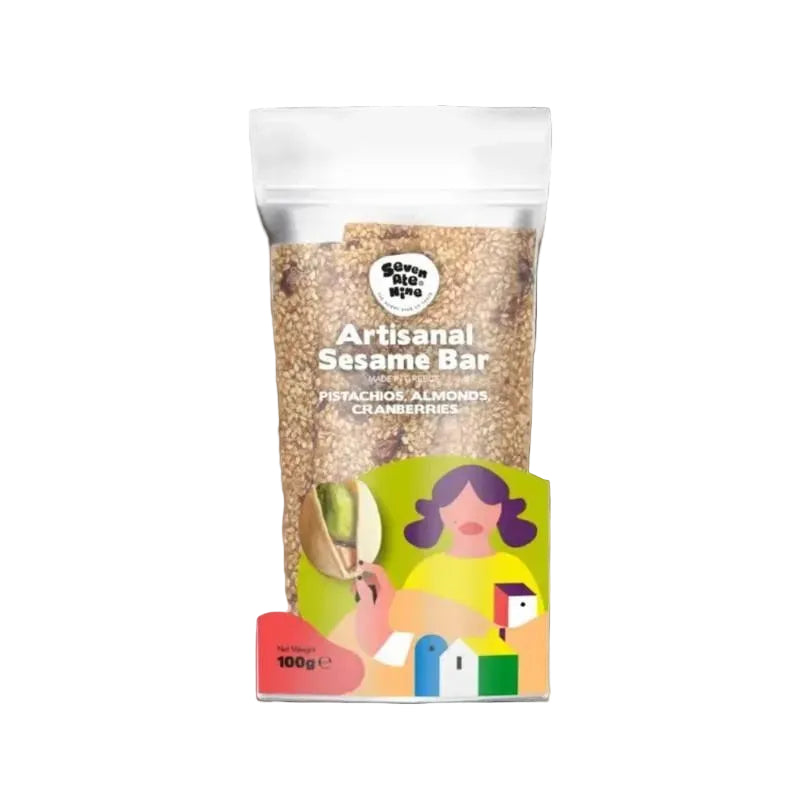 Sesame Bars Pistachios 100g