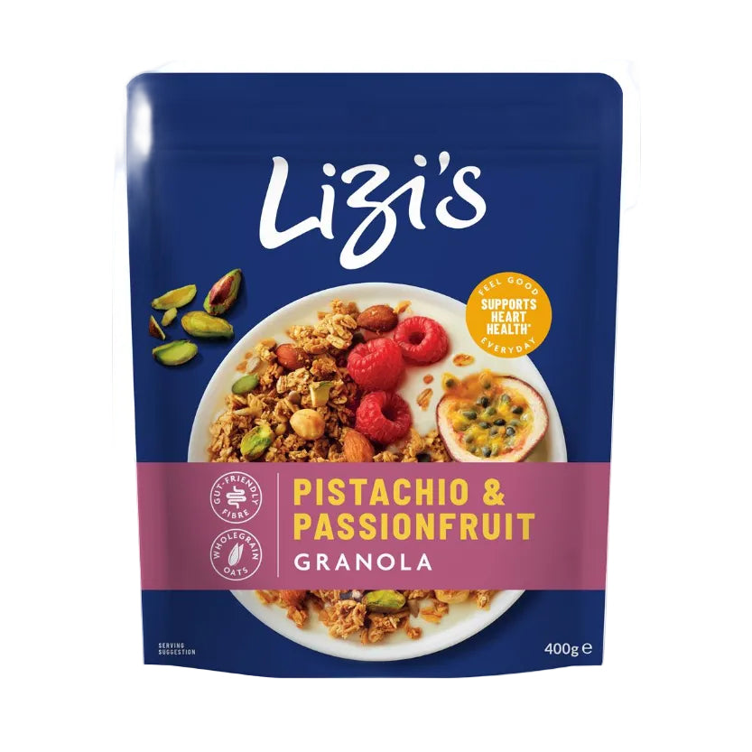Lizi's Passionfruit Pistachio Cereal 400g