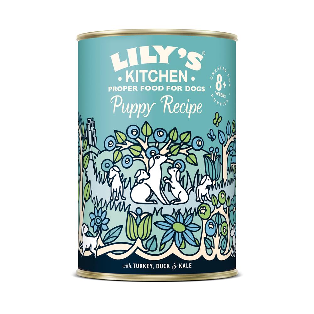 Lilys Kitchen Puppy Recipe Turkey & Duck 400g