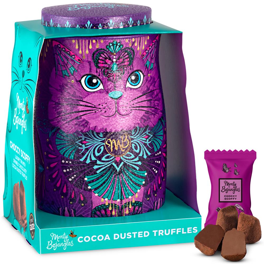 MB Violet Rebel Cat Tin Gift 135g