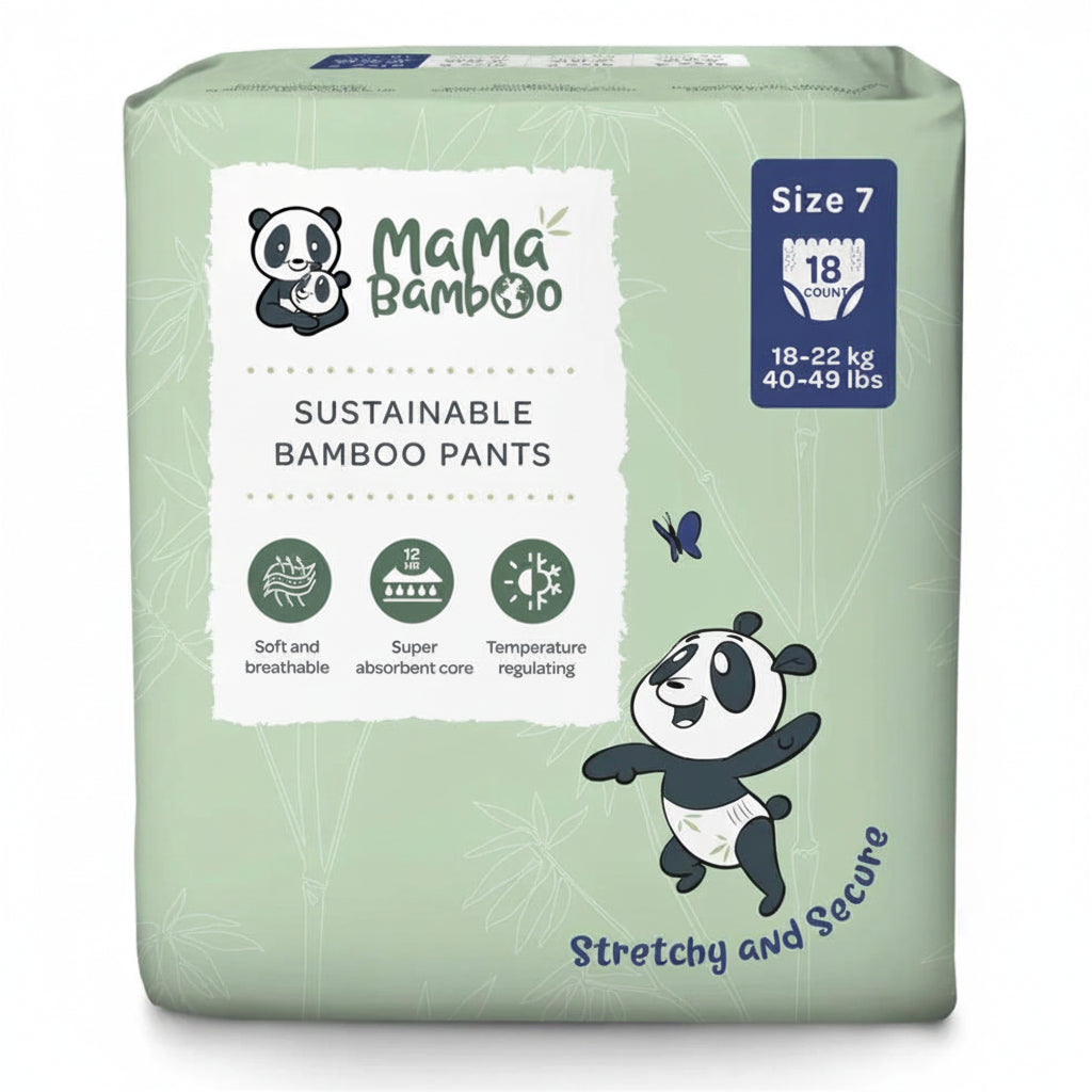 Eco Nappy Pants - Size 7+ (XX-Large Plus) 850g - Just Natural