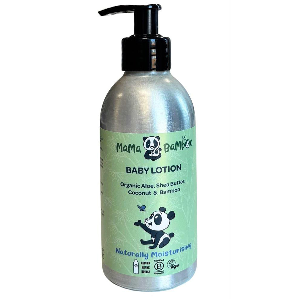 Organic Aloe & Bamboo Baby Lotion - Just Natural