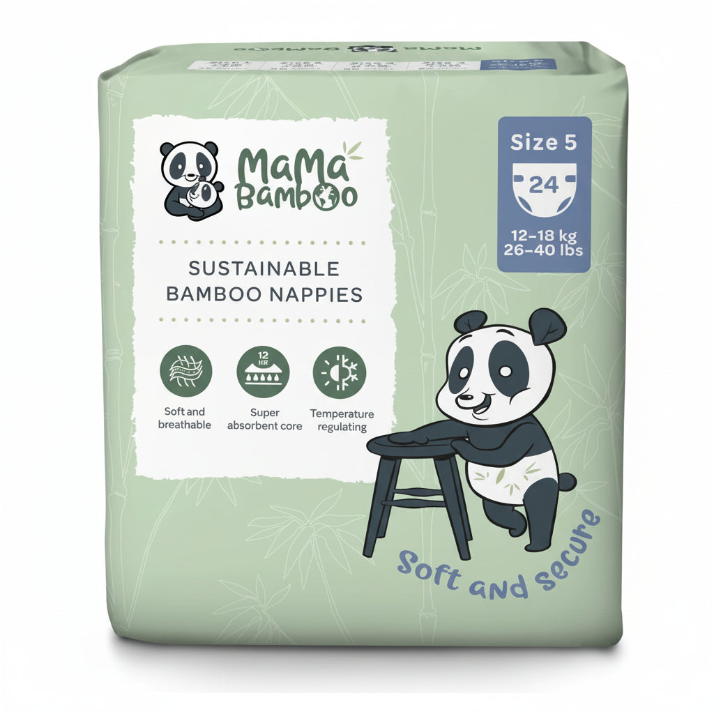 Eco Nappies - Size 5 (X-Large) 1080g - Just Natural