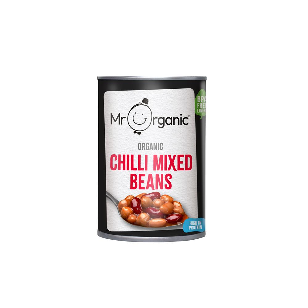 Chilli Mixed Beans 400g - Just Natural