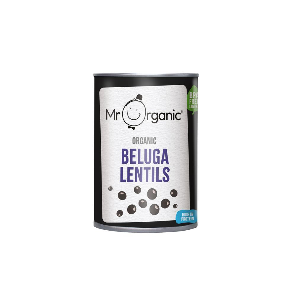 Beluga Lentils 400g - Just Natural