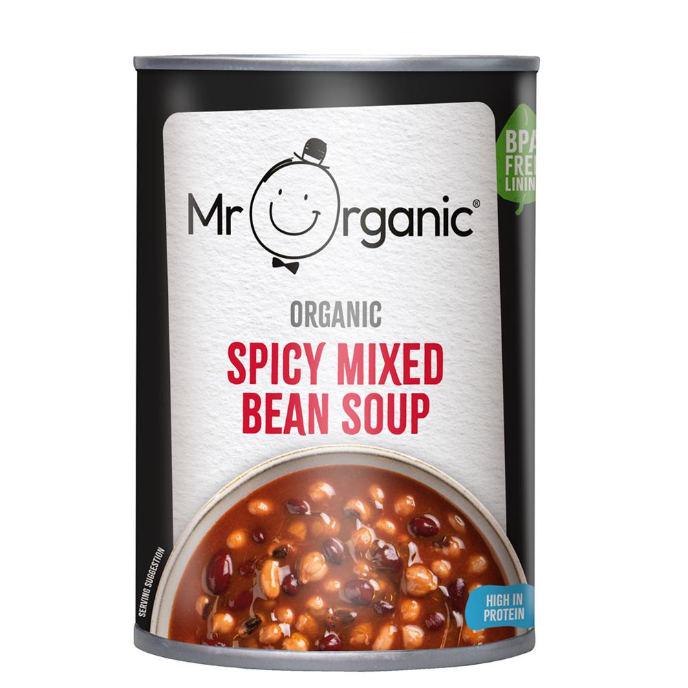 Spicy Mixed Bean Soup 400g - Just Natural