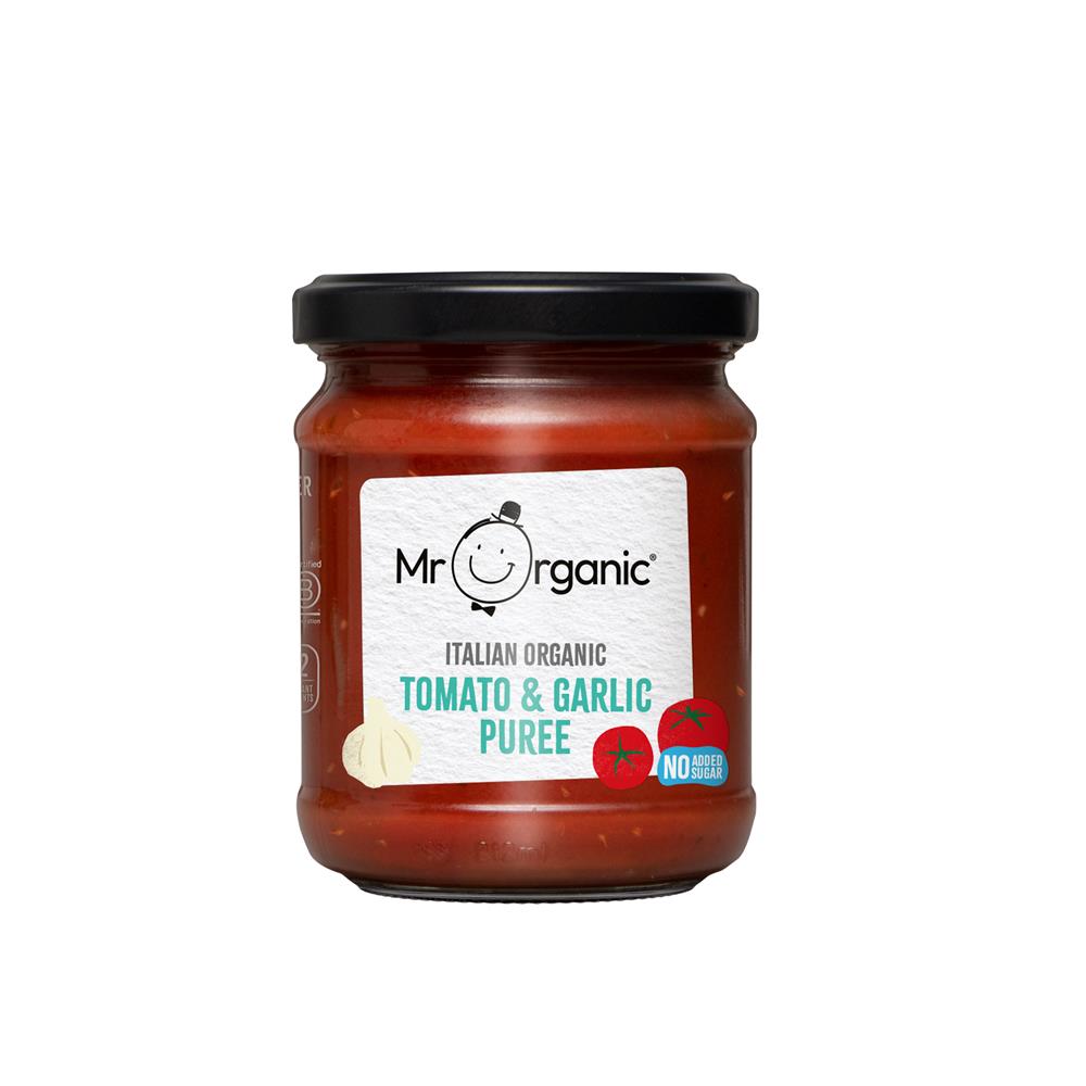 Italian Tomato & Garlic Puree 200g - Just Natural