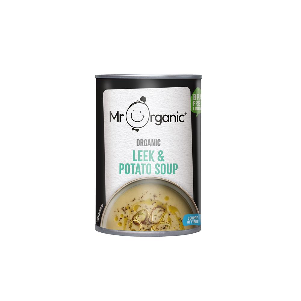 Leek & Potato Soup Soup 400g - Just Natural
