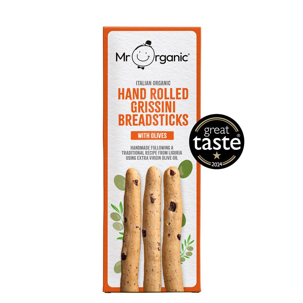 Grissini Breadsticks with Olives - Just Natural