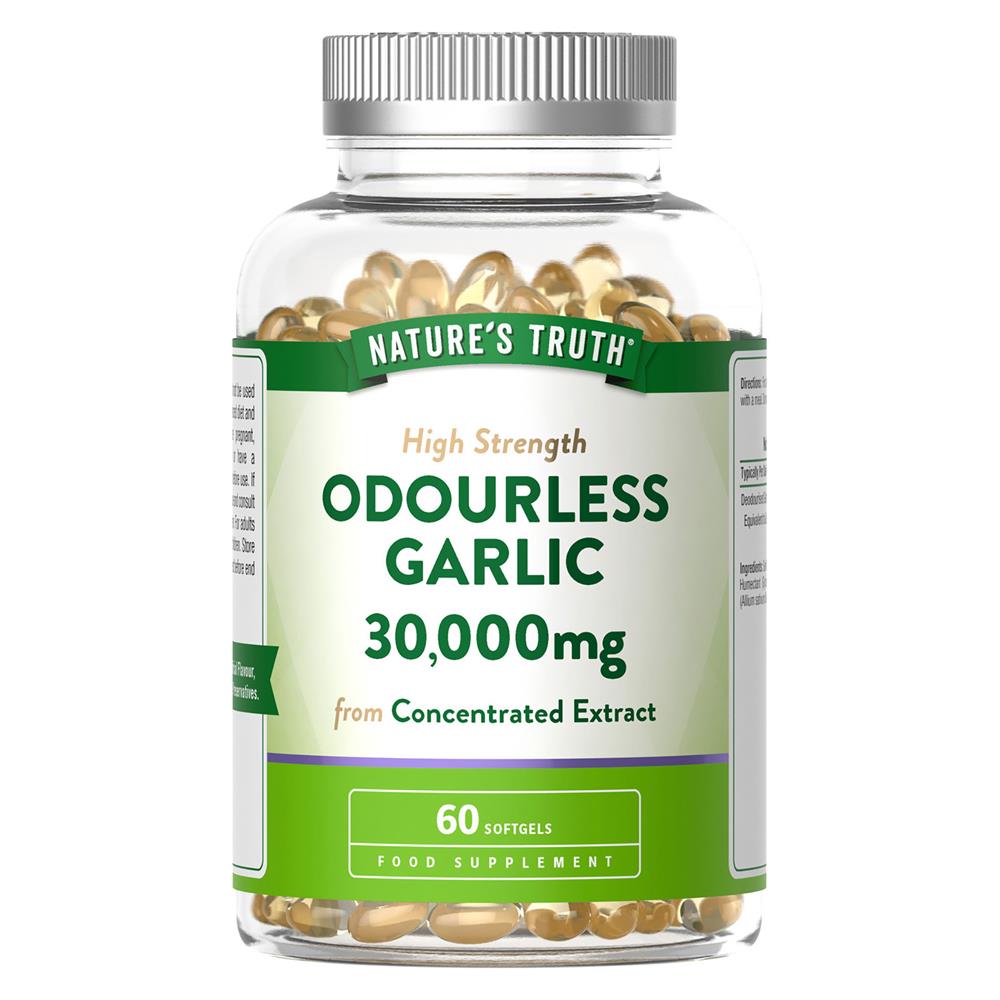 Nature's Truth Odourless Garlic 30000mg 60 capsule