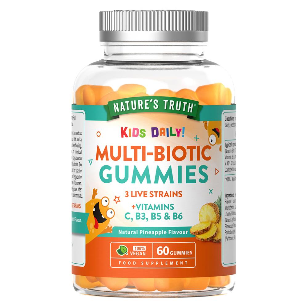 Nature's Truth Multi-Biotic Gummies for Kids 60gummies