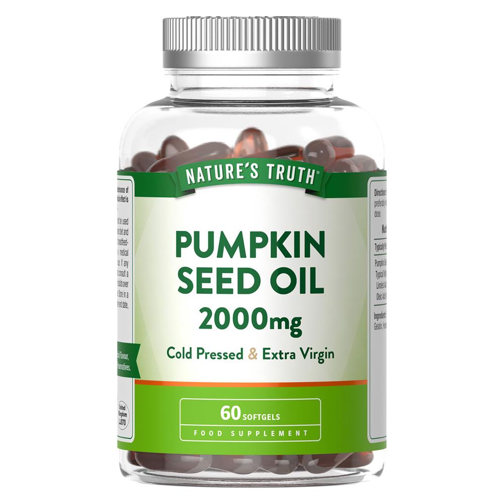 Nature's Truth Pumpkin Seed Oil 2000mg 60softgels