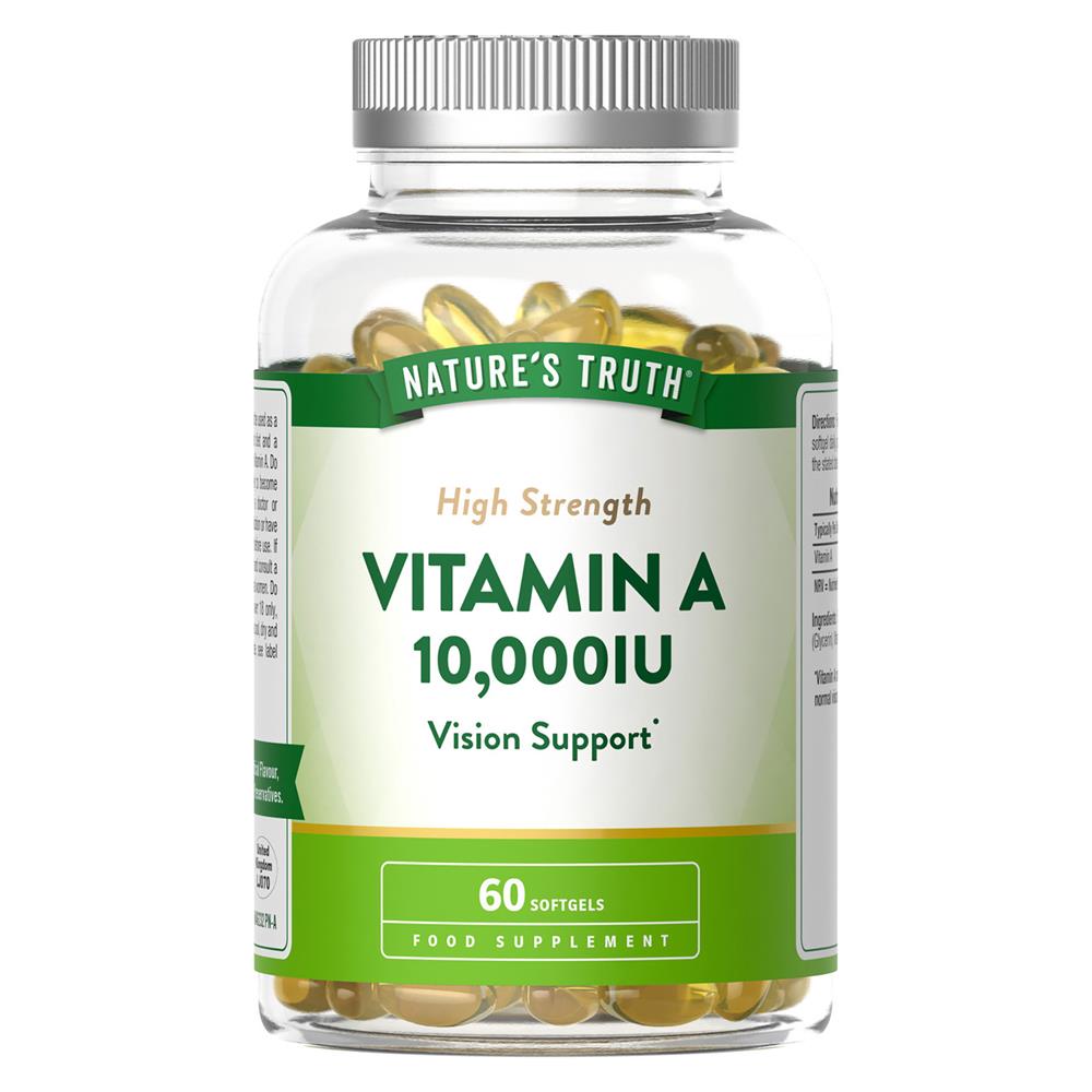 Nature's Truth Vitamin A 100000iu Softgels 60softgels