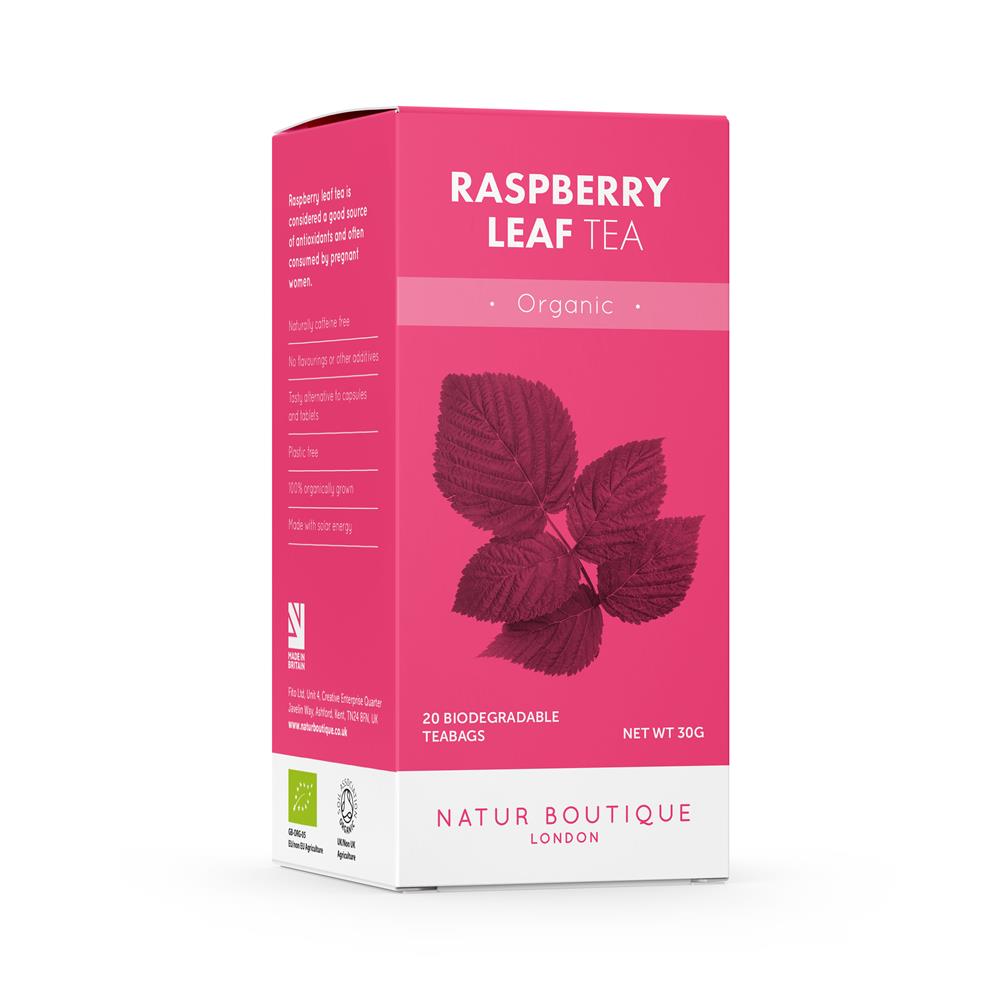 Natur Boutique Organic Raspberry Leaf Tea 20bag