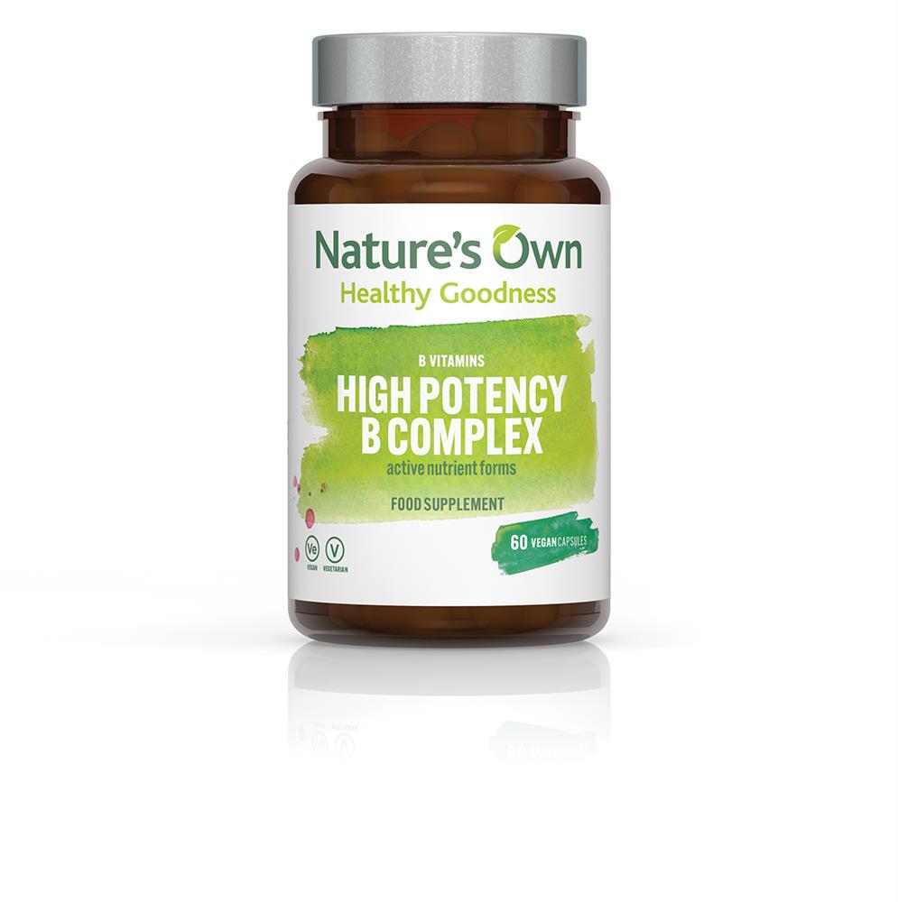 Natures Own High Potency B Complex 60 capsule