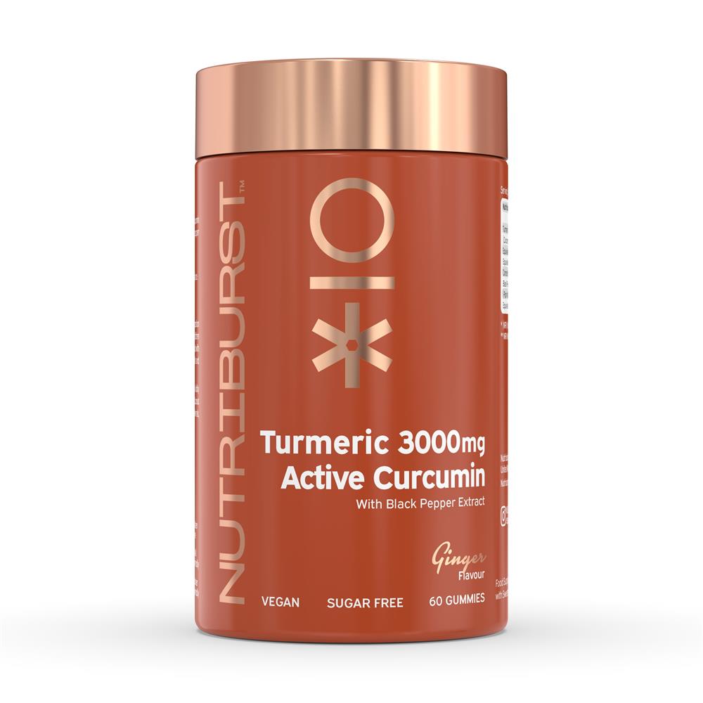 Nutriburst Turmeric Curcumin 60gummies