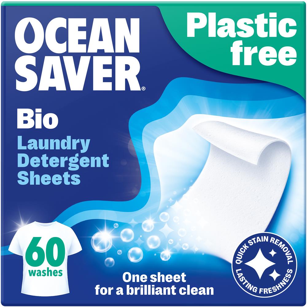 OceanSaver Bio Laundry Sheets 60Pack 60 Strips