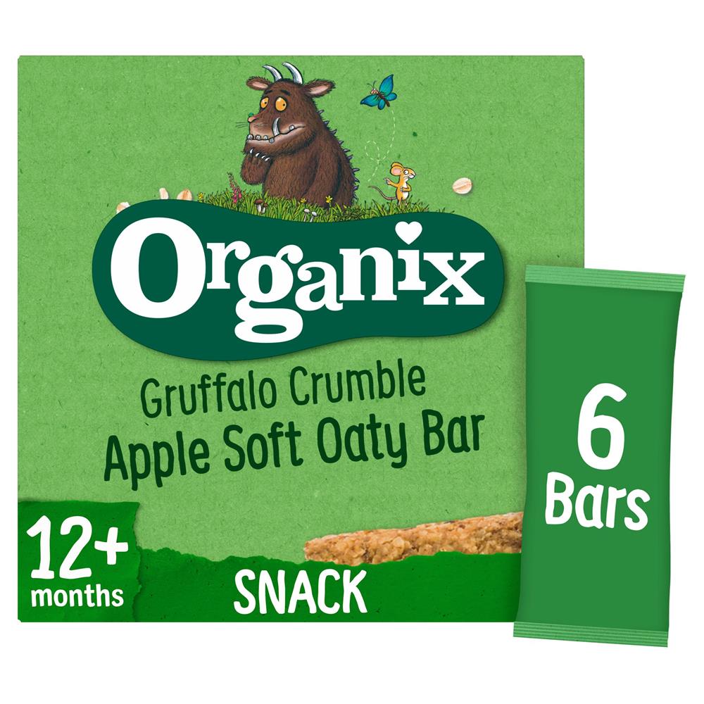 Organix Gruffalo Crumble Oaty Bars (6 x 23g) - Just Natural