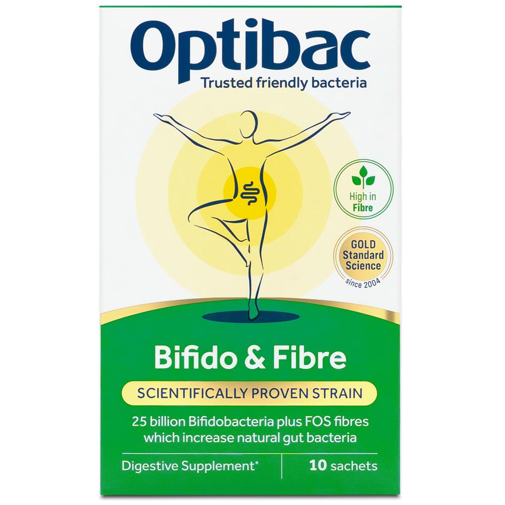 Optibac Probiotics Bifidobacteria & Fibre 10 sachet