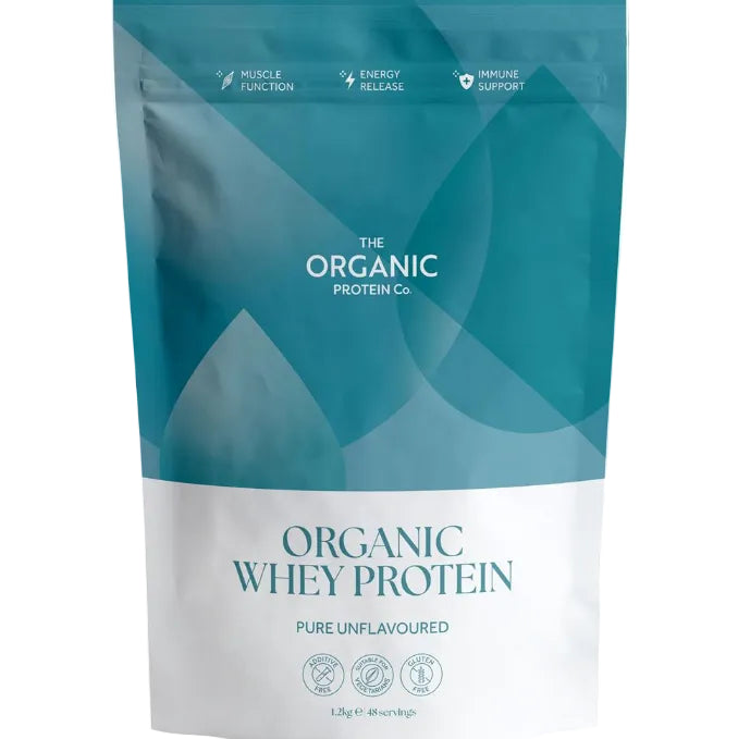 Pure Unflavoured Organic Whey 1.2kg