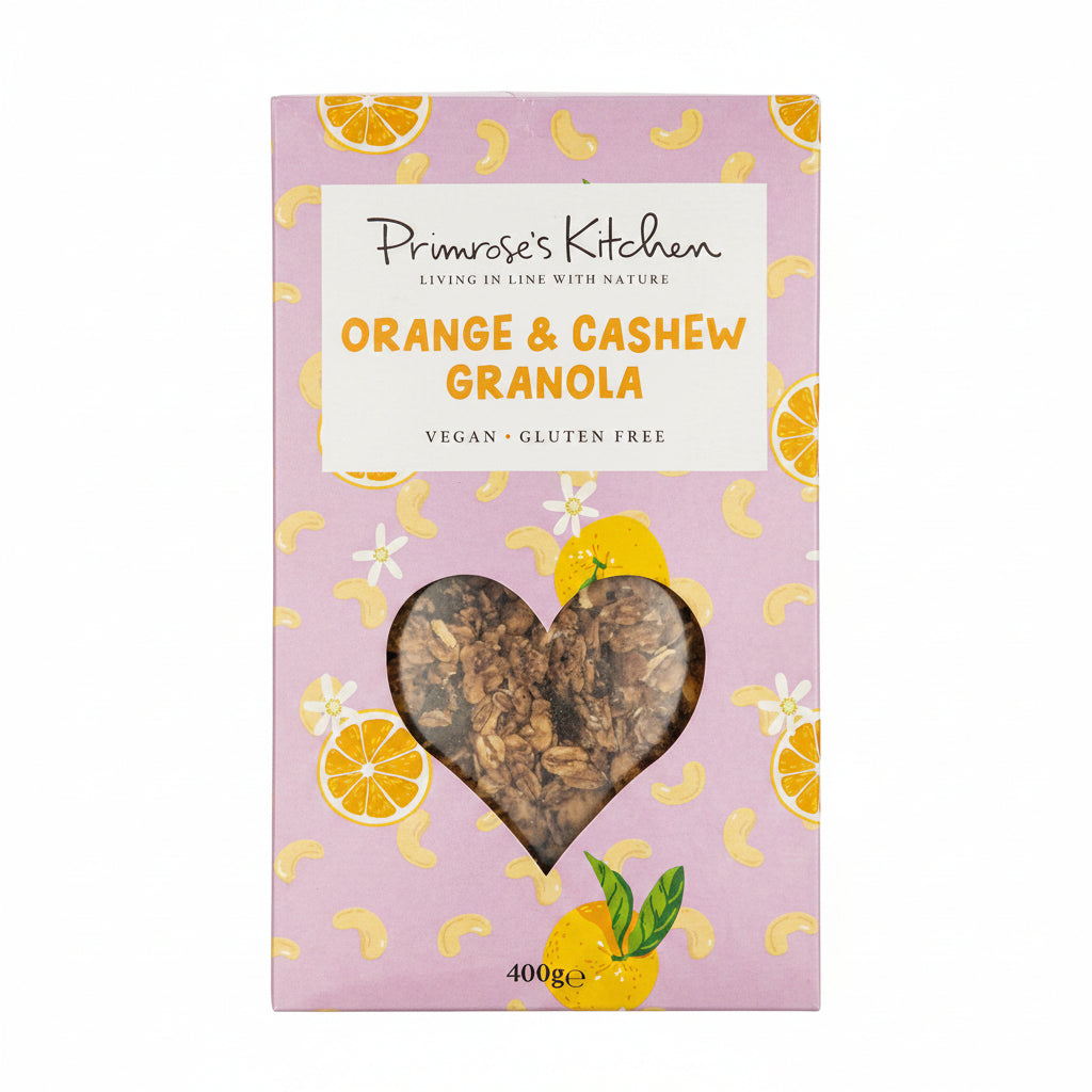 Orange & Cashew Granola 400g - Just Natural