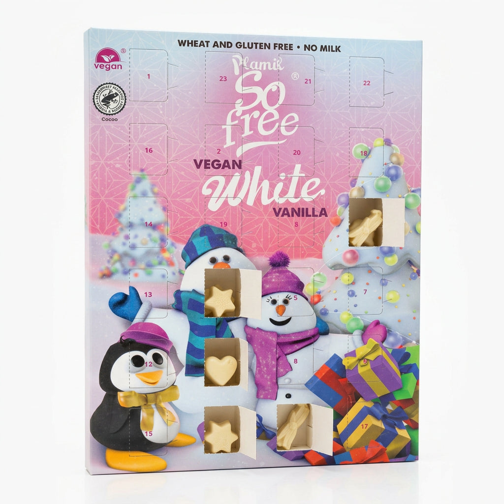 White Advent Calendar 100g