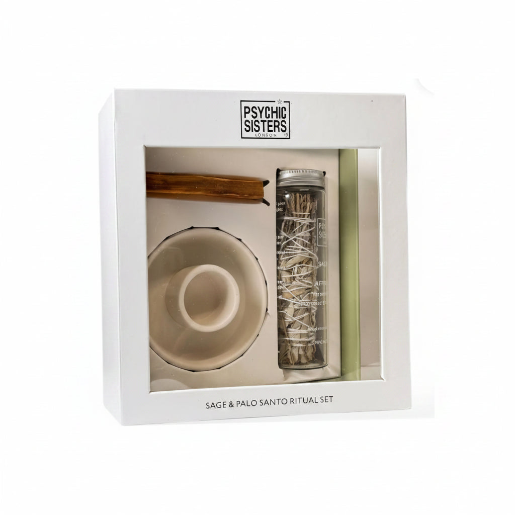Psychic Sisters Sage And Palo Santo Ritual Set 1pack